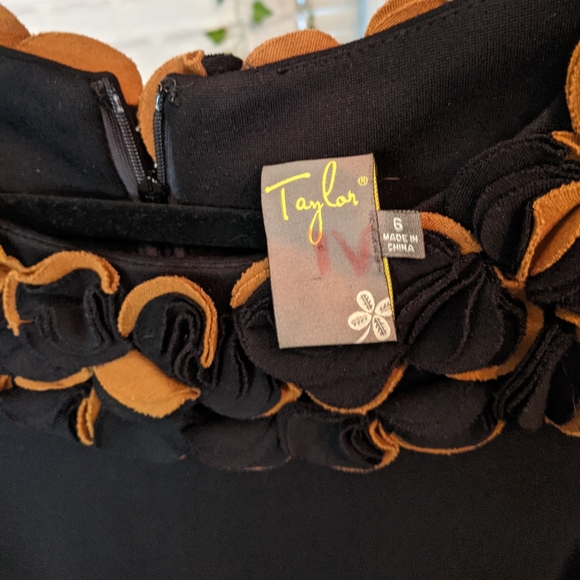 Taylor Ruffle Neckline Dress - Picture 3 of 5